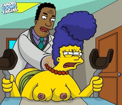Simpsons - Dr. Hibbert fucks Marge